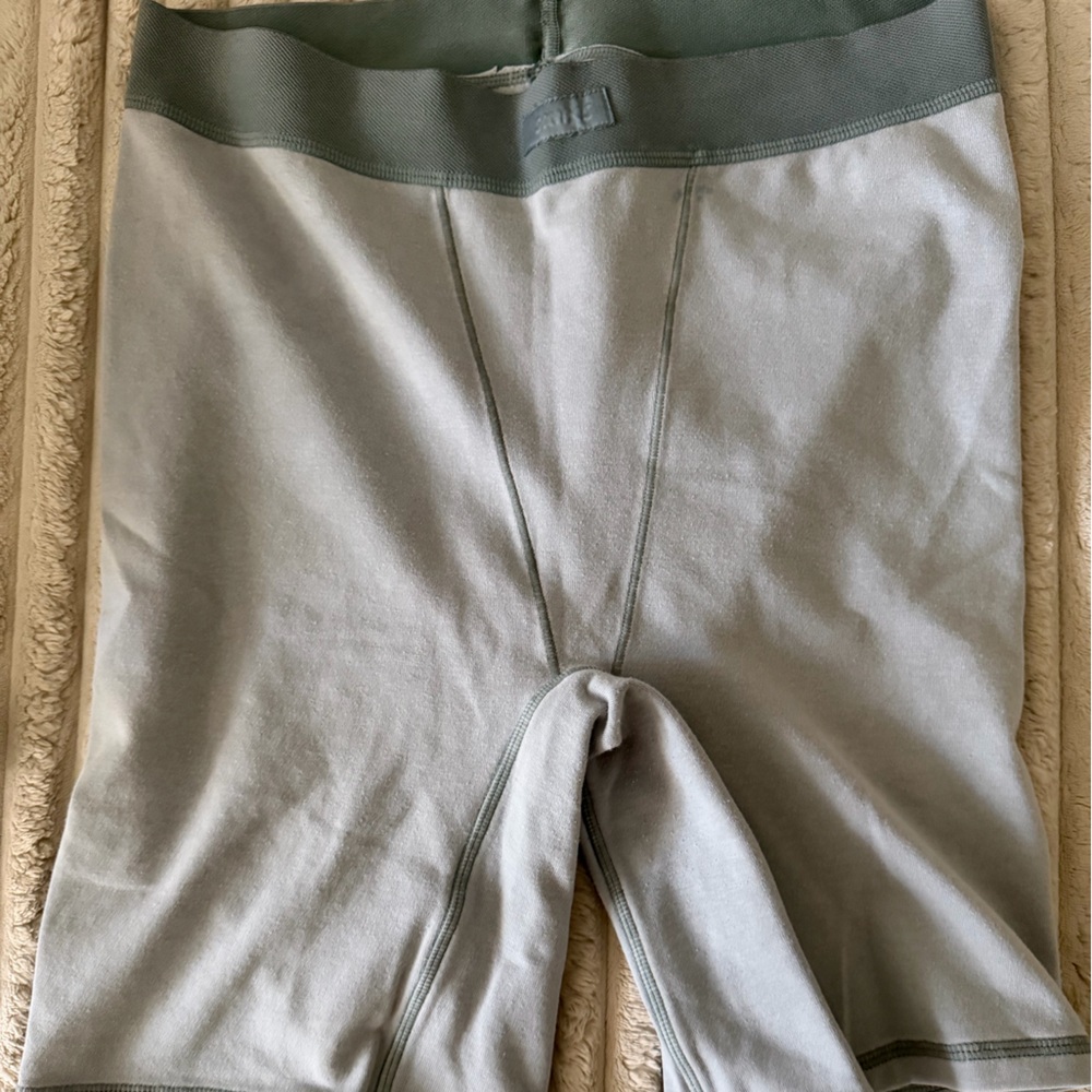 SKIMS Gray Bike Shorts
